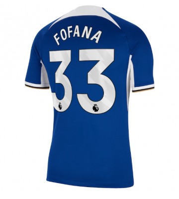 Chelsea Wesley Fofana #33 Replika Hjemmebanetrøje 2023-24 Kortærmet